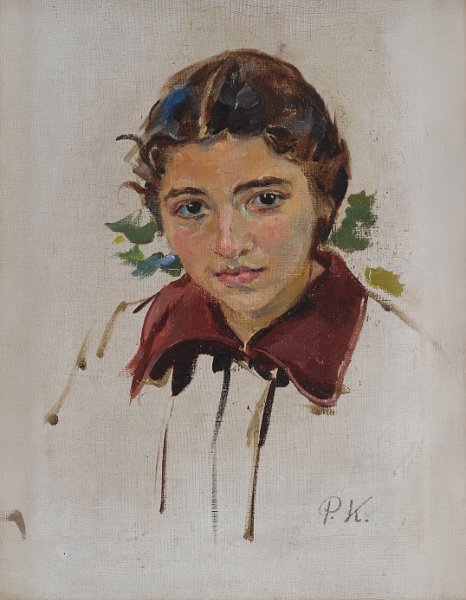 Daughter of the artist 1946 oil on canvas